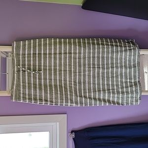 EUC jersey maxi skirt with lining from Inherit, size Large